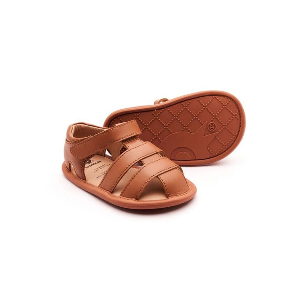 Old Soles Tan Leather Fisherman Sandals - Picture 4 of 5